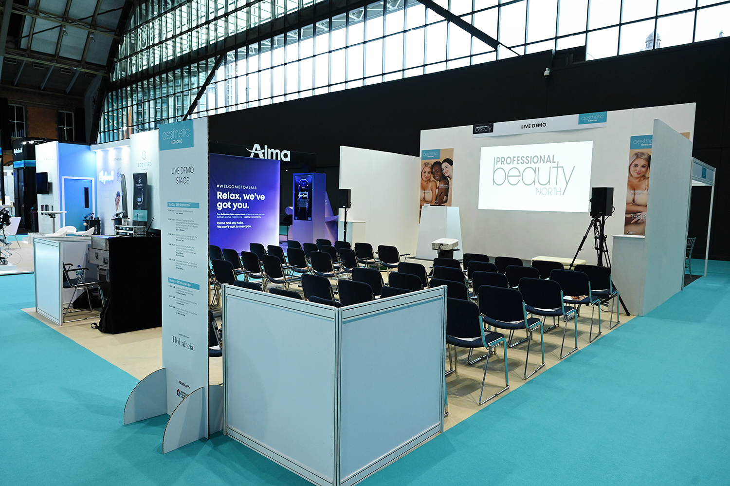 The Live Demo Theatre at Aesthetic Medicine North